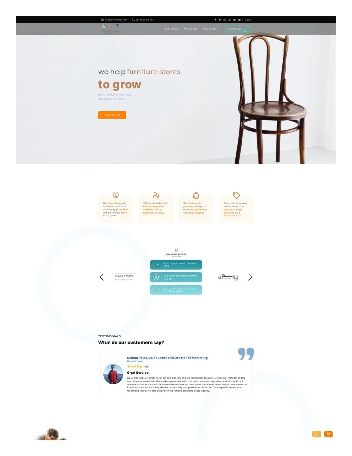 PPT Seo for furniture stores PowerPoint Presentation, free download