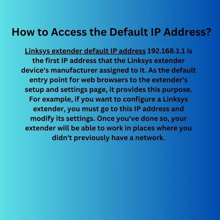 PPT How to Access the Default IP Address PowerPoint Presentation