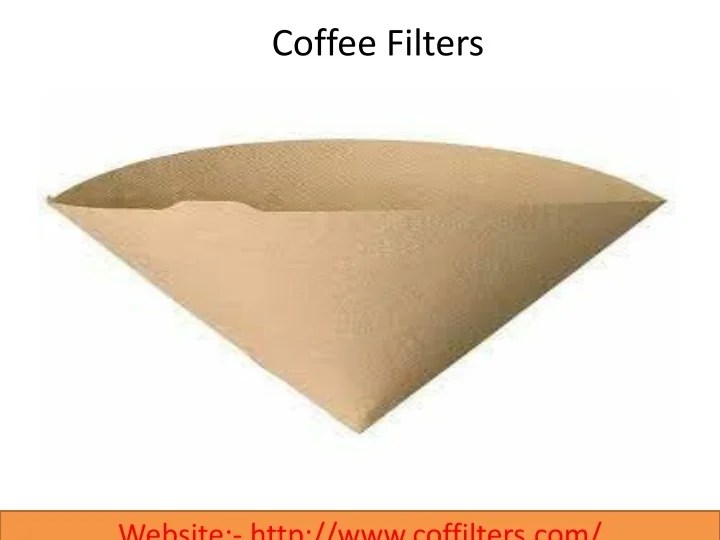 PPT Should we reuse coffee filter paper? PowerPoint Presentation