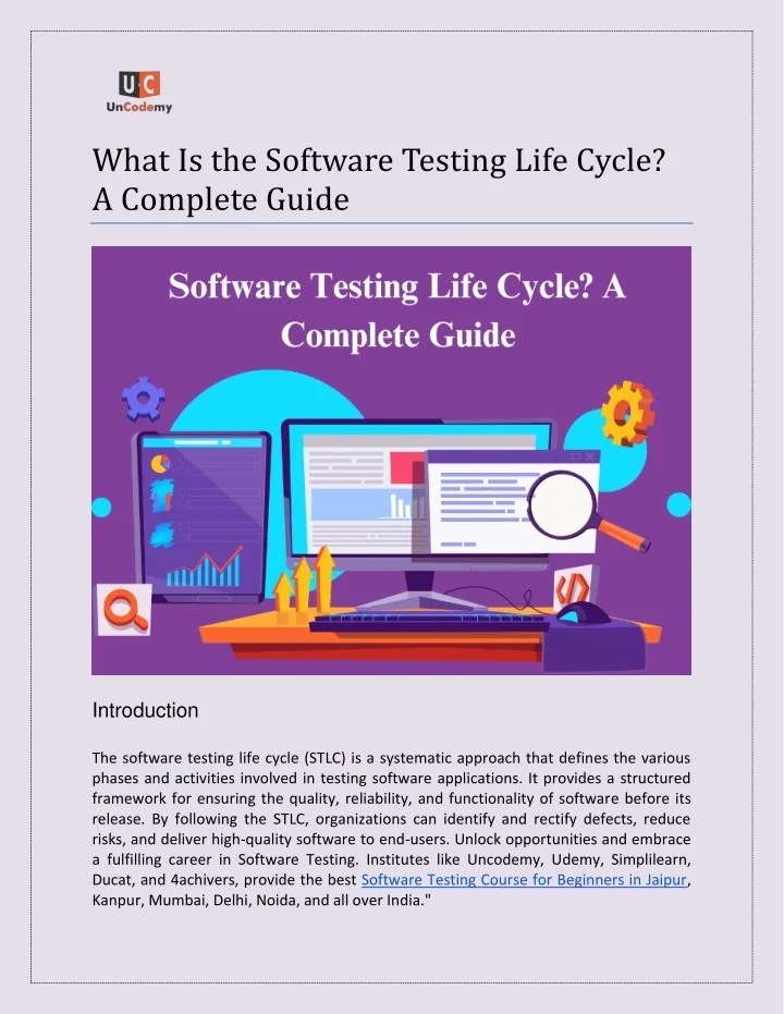 PPT What Is the Software Testing Life Cycle? A Complete Guide PowerPoint Presentation ID