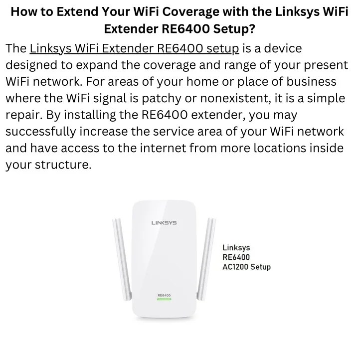 PPT How to Extend Your WiFi Coverage with the Linksys WiFi Extender
