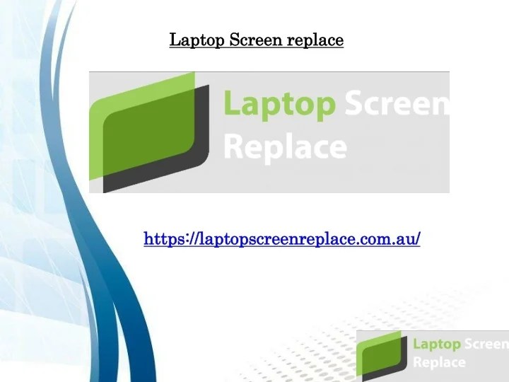 PPT Laptop Screen Repairs Melbourne PowerPoint Presentation, free