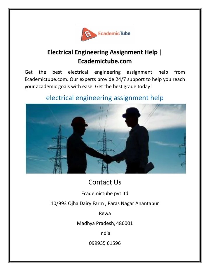 PPT Electrical Engineering Assignment Help