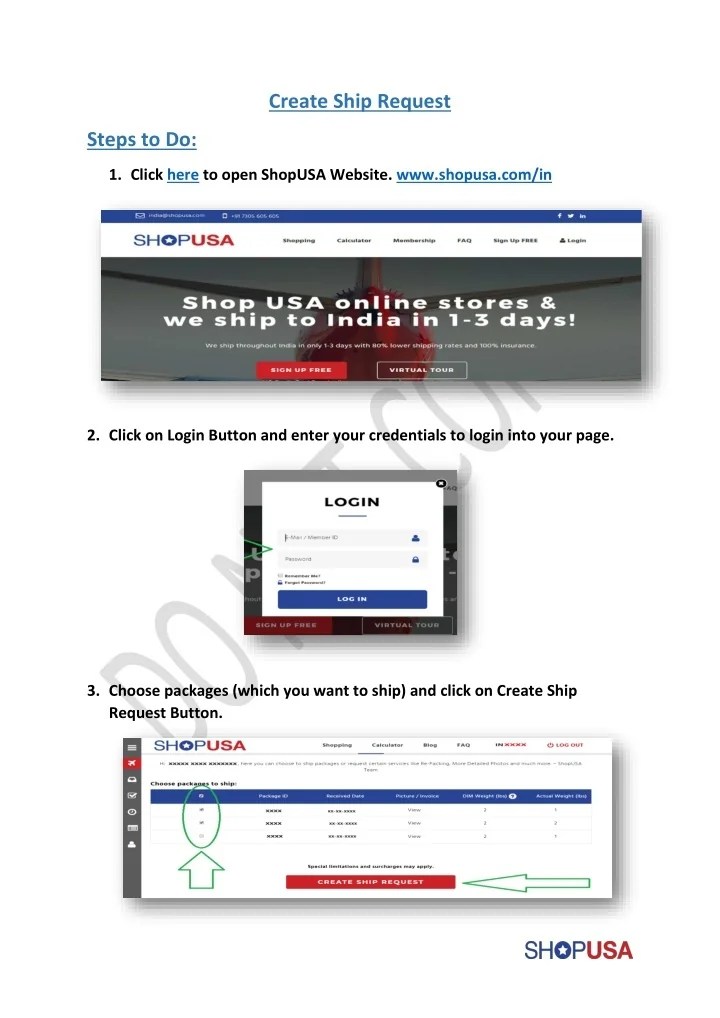 PPT Shop from USA Online Stores and Ship to India with ShopUSA