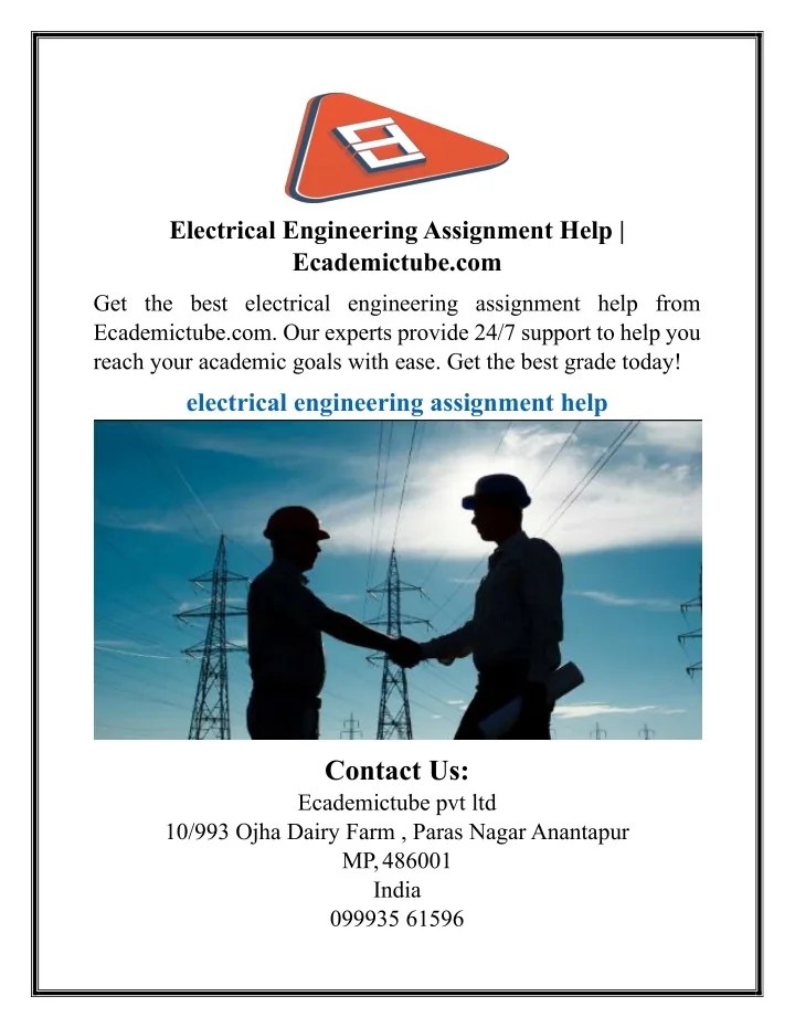 PPT Electrical Engineering Assignment Help