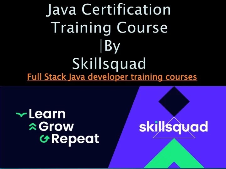 PPT Java Certification Training Course in Hyderabad PowerPoint