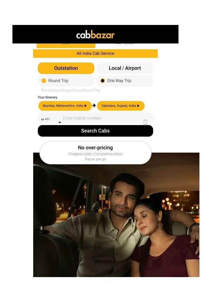PPT Mumbai to Vadodara Cab Mumbai to Vadodara Taxi PowerPoint