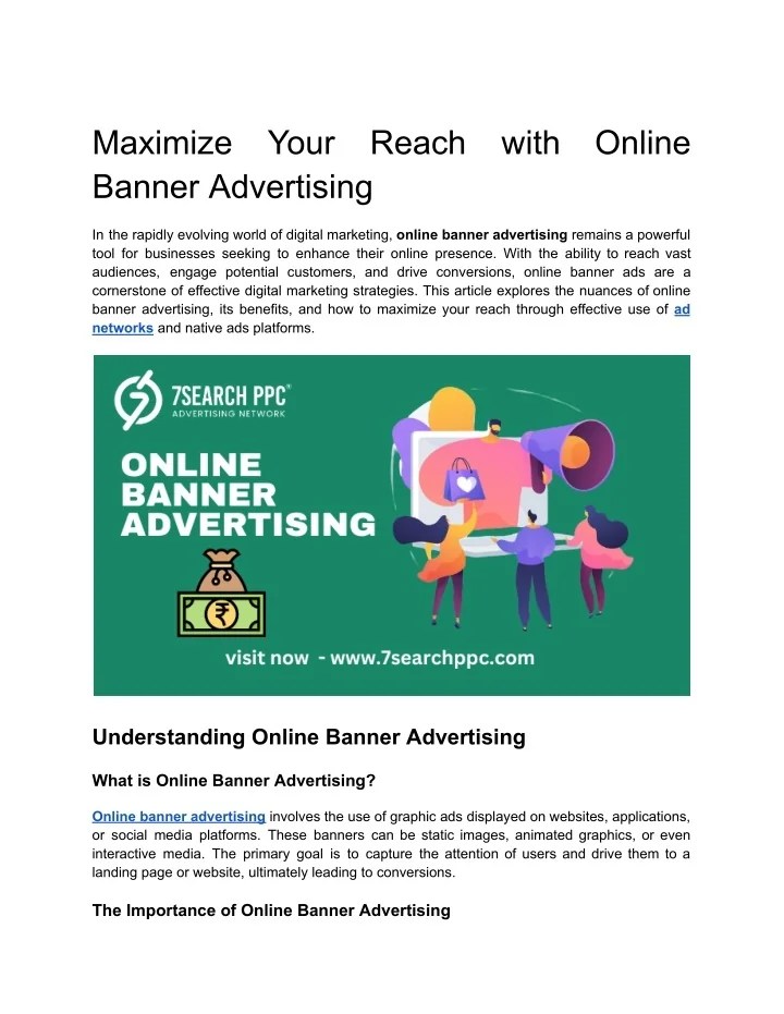 PPT Maximize Your Reach with Online Banner Advertising PowerPoint(04)