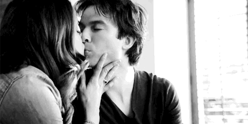 💕💕 kiss gif love couple GIF by Goodbye