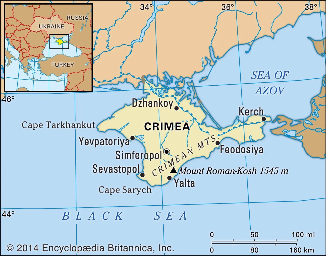 Crimea, the peninsula of discord
