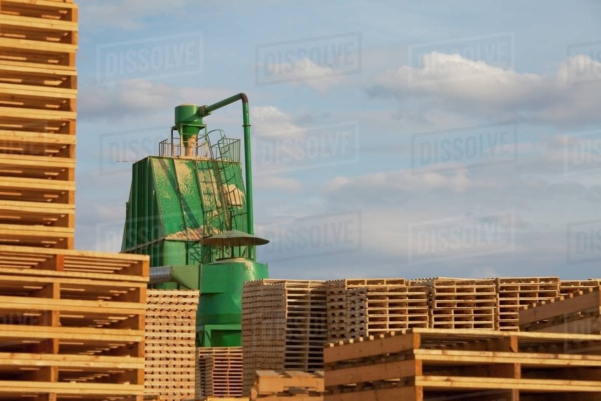Sawmill For Wooden Pallet Manufacturing; Edmonton, Alberta, Canada