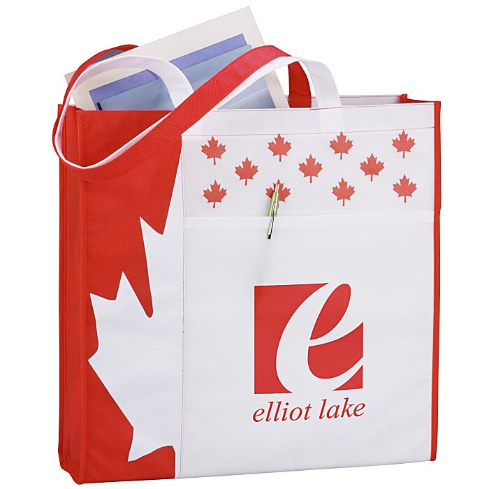 4imprint.ca Canada Tote Bag C104867