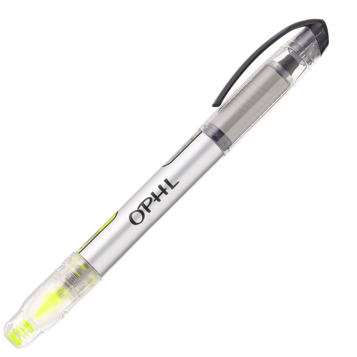 4imprint.ca Slim Roller/Highlighter Combo Pen C107195