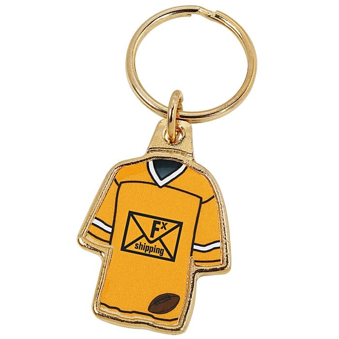 4imprint.ca Sports Jersey Metal Keychain Football C117073FB