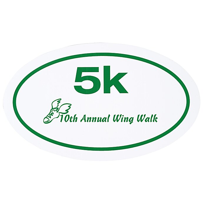 4imprint.ca Removable Euro Bumper Sticker 5K C1176445