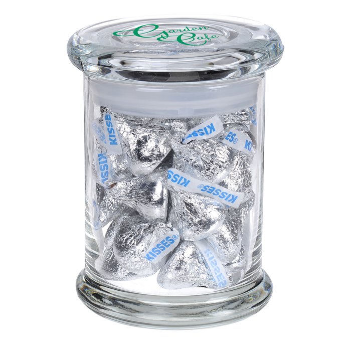 4Imprint.ca: Snack Attack Jar - Hershey's Milk Chocolate Kisses C120266-Hk