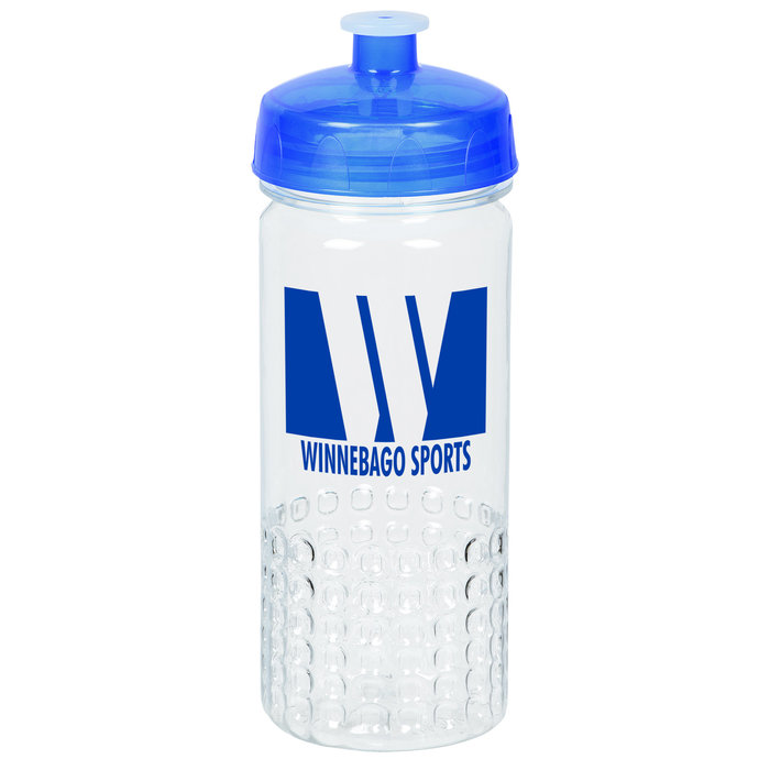 4imprint.ca PolySure Out of the Block Water Bottle 16 oz. Clear