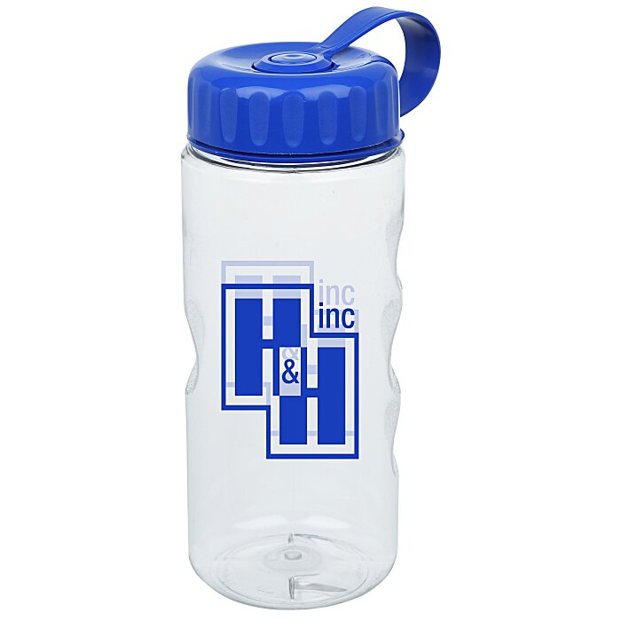 4imprint.ca Clear Impact Mini Mountain Sport Bottle with Tethered Lid