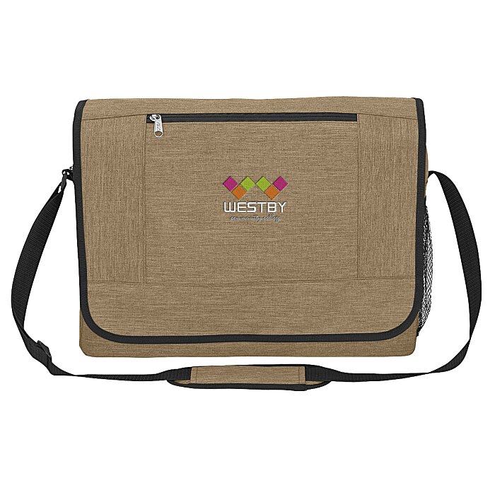 4imprint.ca High Line Messenger Bag Embroidered C128543E