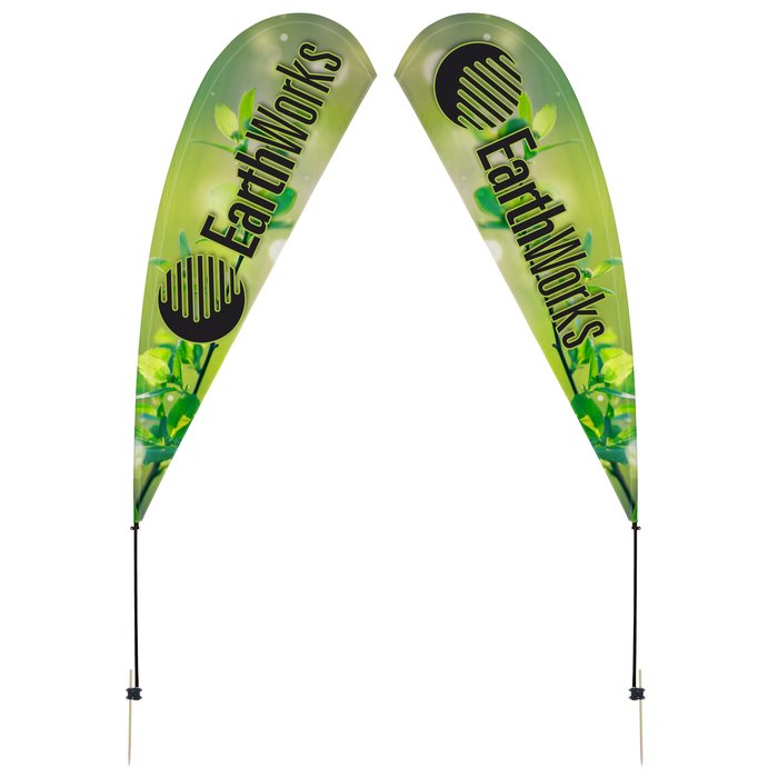 4imprint.ca Outdoor Value Sail Sign 13' Two Sided C13877613OUT2