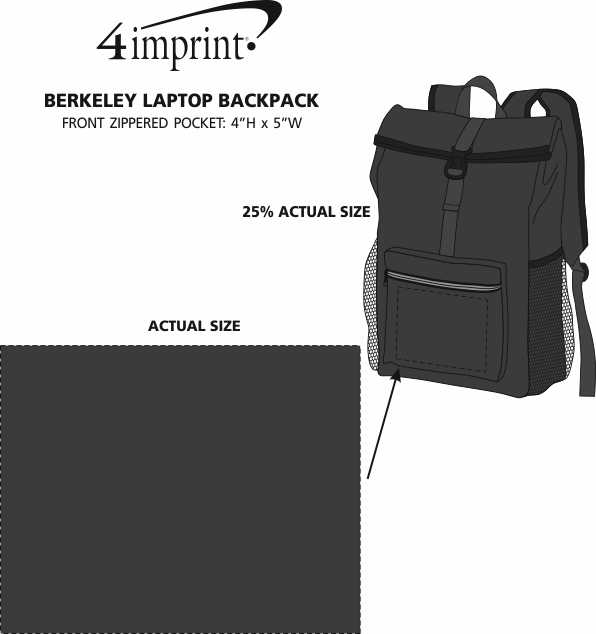 4imprint.ca Berkeley Laptop Backpack C141452