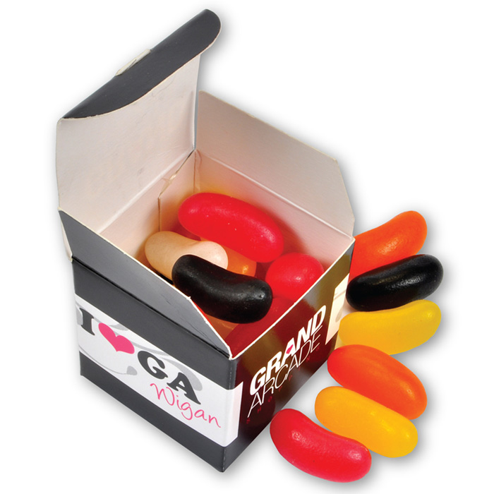 4imprint.co.uk Cube Box Jelly Beans 400483