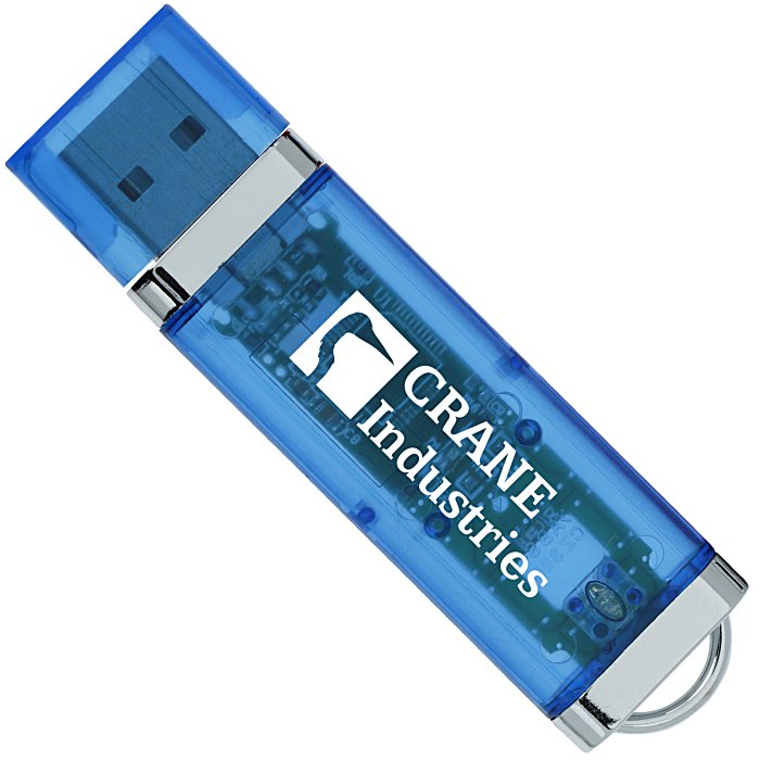 USB 2.0 Flash Drive 1GB Translucent 8272T1G