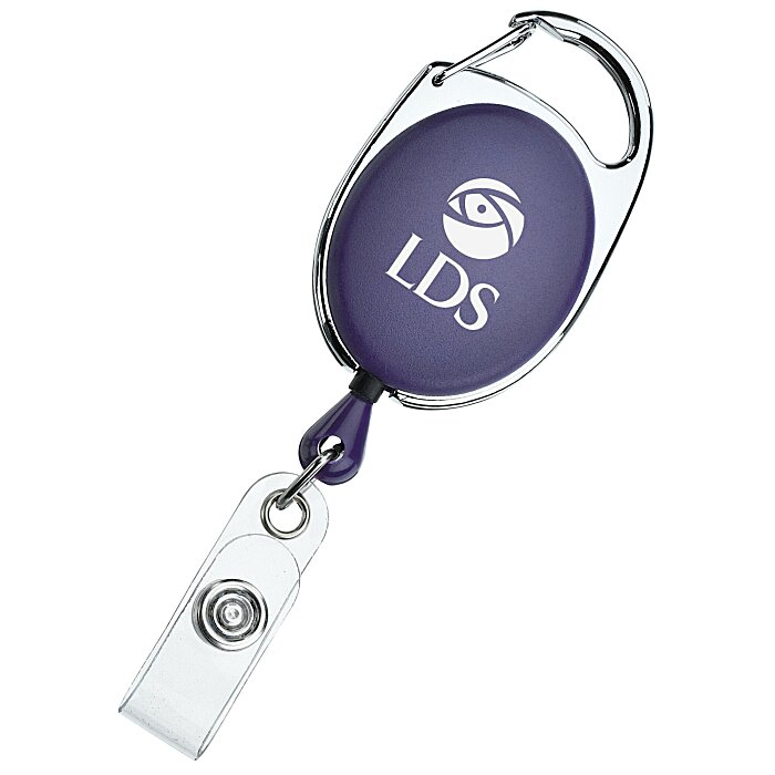 ClipOn Retractable Badge Holder Opaque 7573S