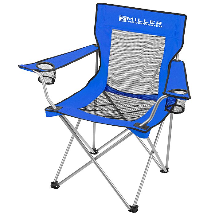 Mesh Folding Chair with Carrying Bag 100471