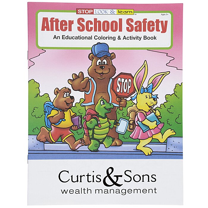 After School Safety Coloring Book 1034SS