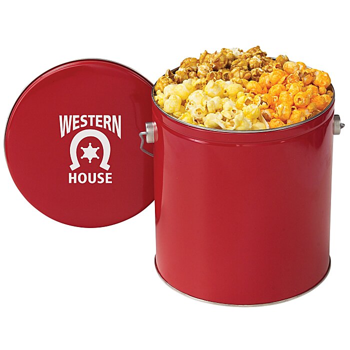 3Way Popcorn Tin Solid 1 Gallon 100957S1