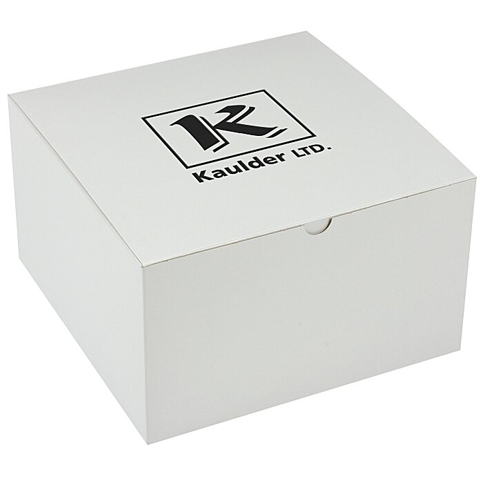 Gift Box 10" x 10" x 6" Gloss White 1057191010GW