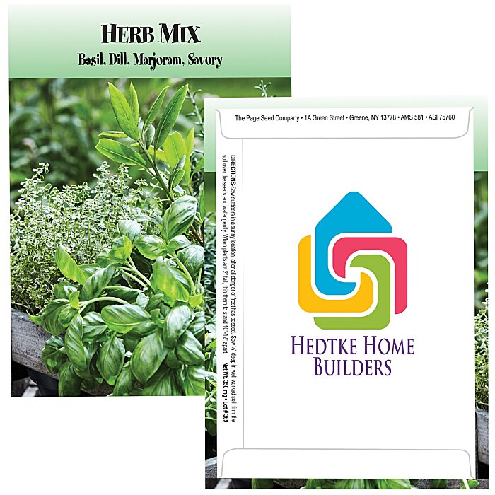Standard Series Seed Packet Herb Mix 105863HM