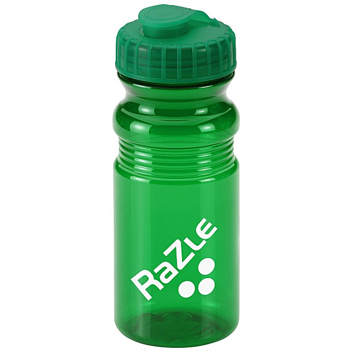 Personalized Flip Top Translucent Bottle 20 oz. 108574