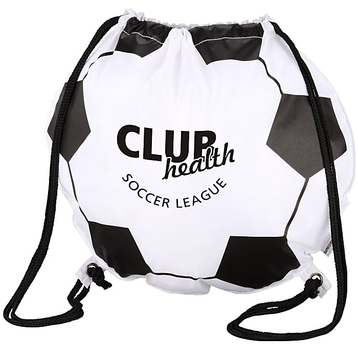 Game Time! Soccer Ball Drawstring Backpack 113971SB