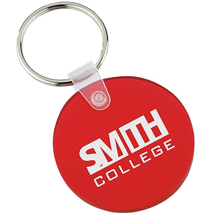 Small Round Soft Keychain Translucent 39212SROT