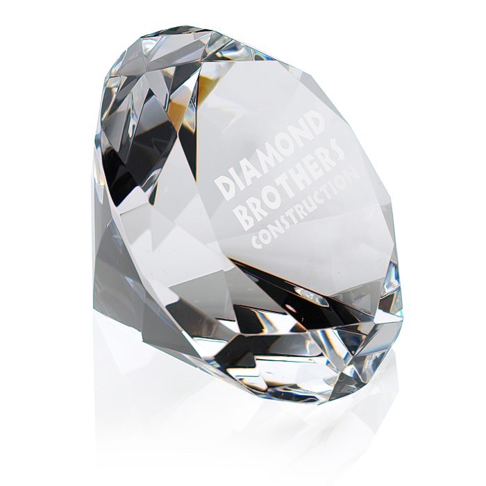 Diamond Crystal Paperweight 115696