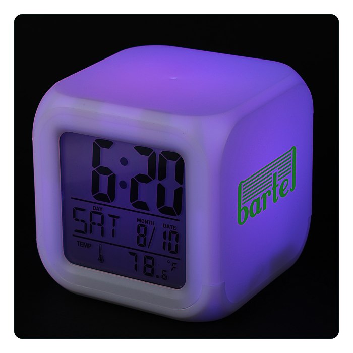 Color Changing LED Alarm Clock 118460