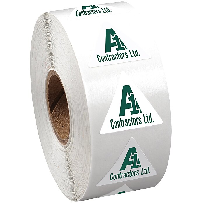 Sticker by the Roll Triangle 7/8" x 1" 118355TR781