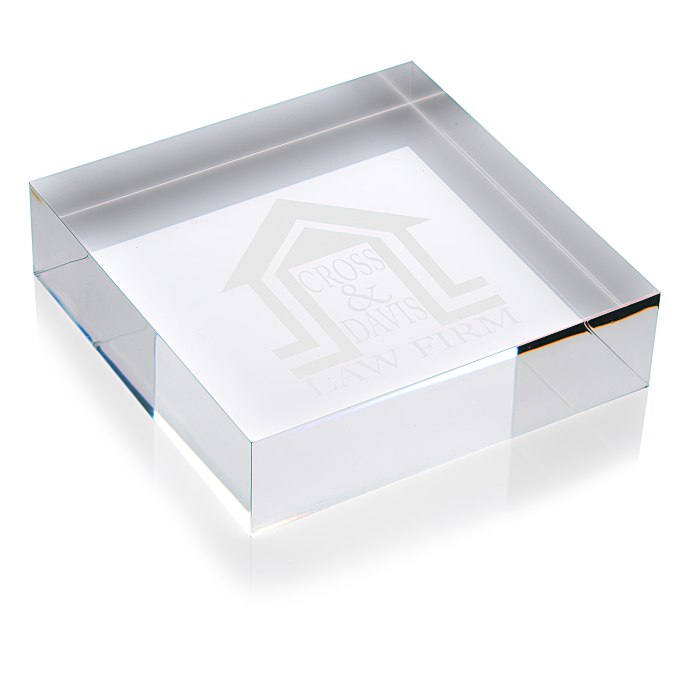 Square Acrylic Paperweight 119357