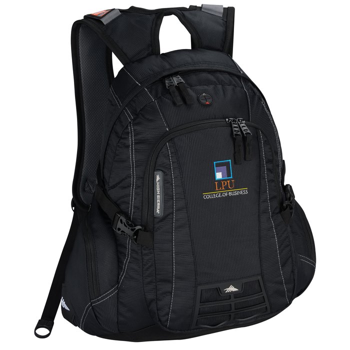 High Sierra Magnum Laptop Backpack Embroidered 120736E