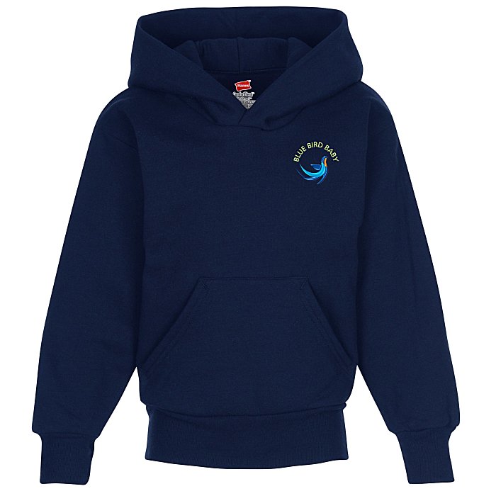 Hanes ComfortBlend Hoodie Youth Embroidered 8883YE