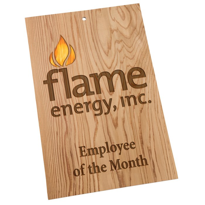 Indoor Wood Sign Rect 11" x 17" 123300REC1117