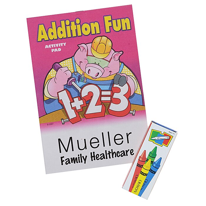Color & Learn Activity Fun Pack Addition 124504AD