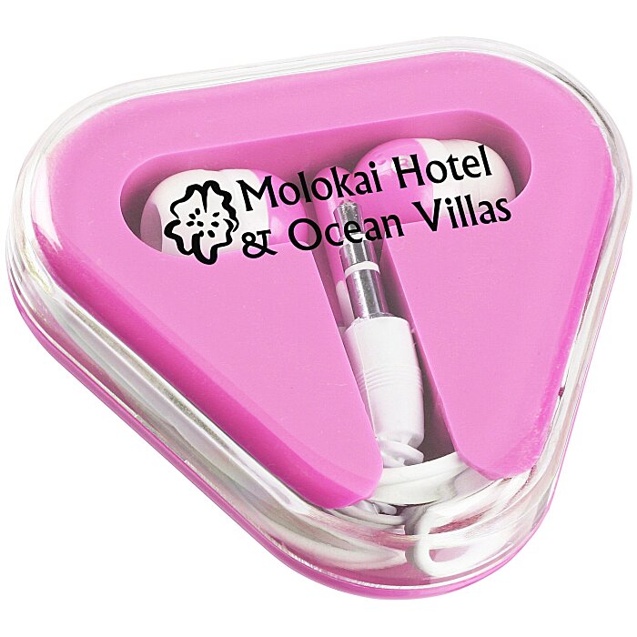 Ear Buds with Triangle Case 24 hr 11421224HR