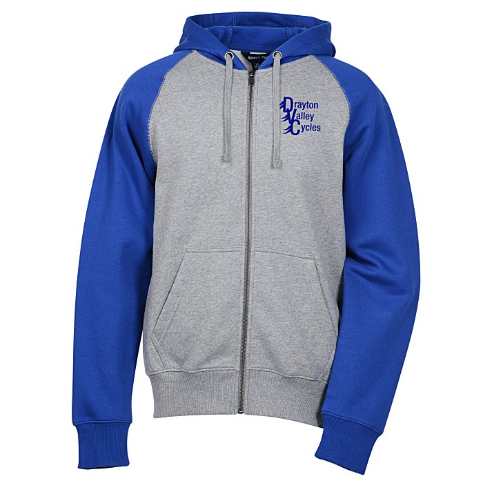 Colorblock FullZip Hoodie Screen 131661S