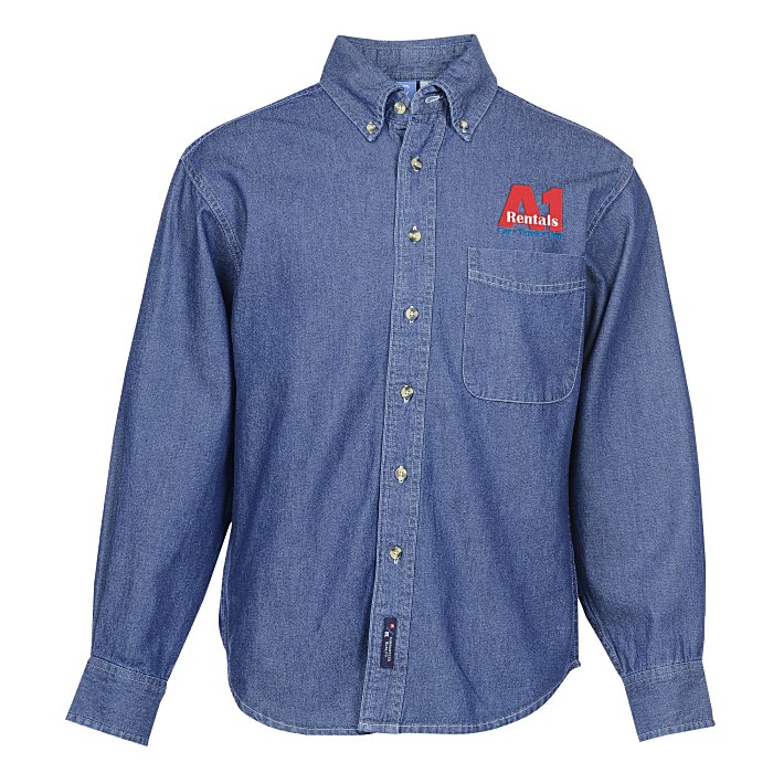 Utility Denim Shirt Men's 132356M