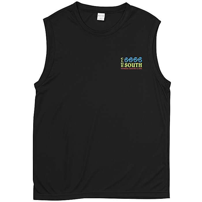 Sleeveless Contender Tee Men's Embroidered 118765ME