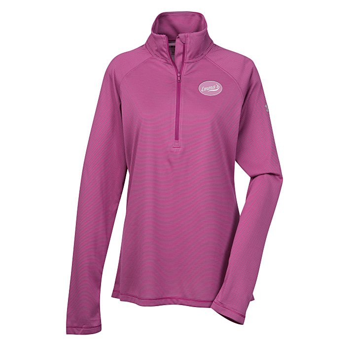 Under Armour Corporate Stripe 1/4Zip Pullover Ladies