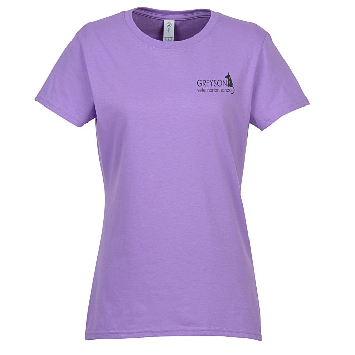 Soft 4.3 oz. Fitted TShirt Ladies' Screen 140476LS